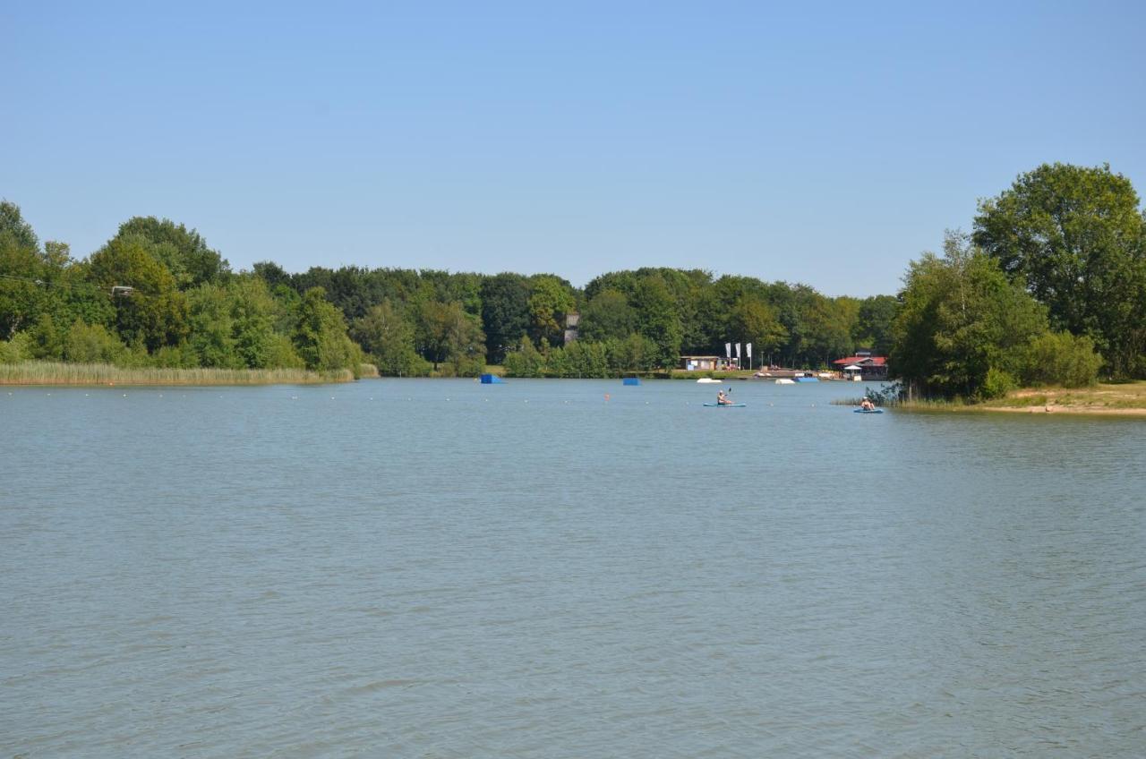 Drents Genieten - Lavendelheide Met Uitzicht Op Het Water Erm Luaran gambar
